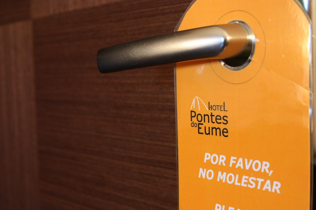 Hotel Pontes Do Eume Puentes de Garcia Rodriguez ภายนอก รูปภาพ