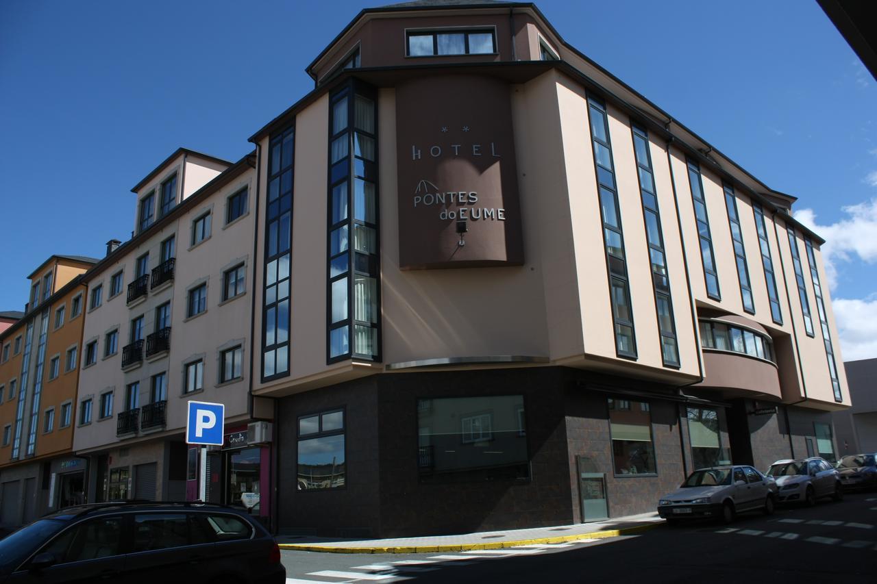 Hotel Pontes Do Eume Puentes de Garcia Rodriguez ภายนอก รูปภาพ