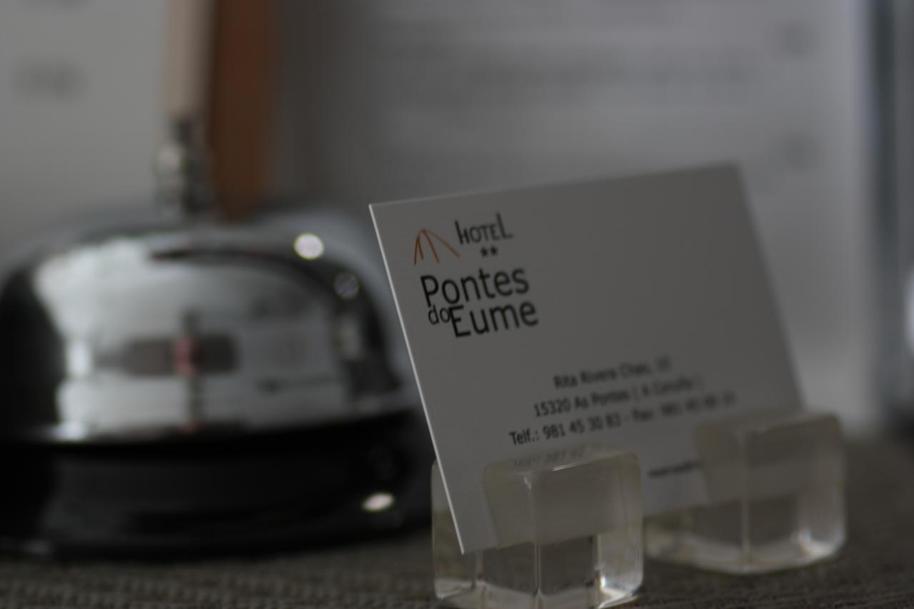 Hotel Pontes Do Eume Puentes de Garcia Rodriguez ภายนอก รูปภาพ